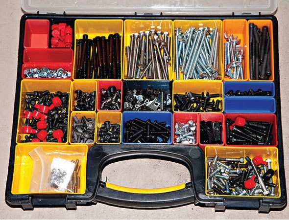 Organizator žebljev. (vir: thingiverse.com)