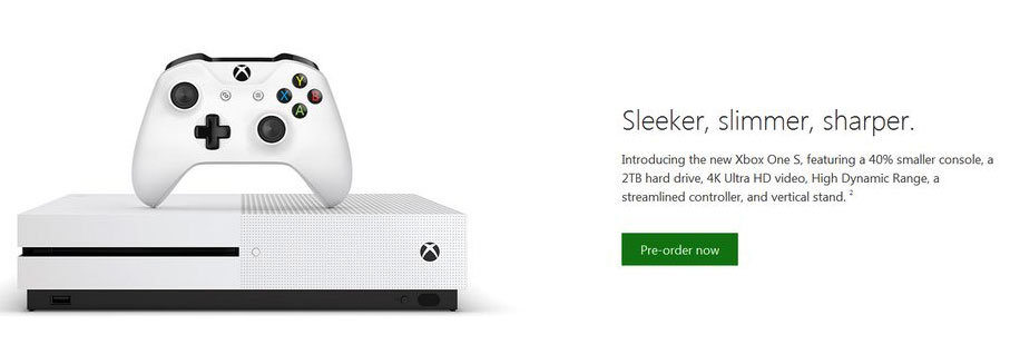 Pred uradno predstavitvijo je na splet pricurljala ta fotografija Xbox One S.