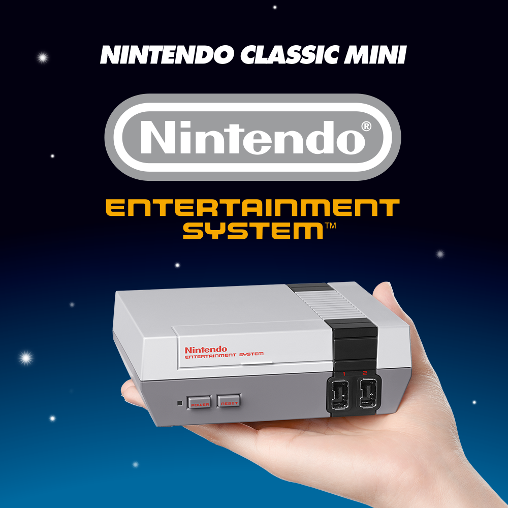 Nintendo je na Facebooku zapisal: "Ne, to ni retro fotografija. NES se vrača v trgovine!"
