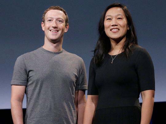 Dobrodelna zakonca Mark Zuckerberg in dr. Priscilla Chan