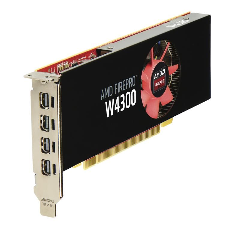 AMD FirePro W4300 je odlična in zmogljiva grafična kartica v svojem cenovnem razredu. Cena: 380,15 evra.