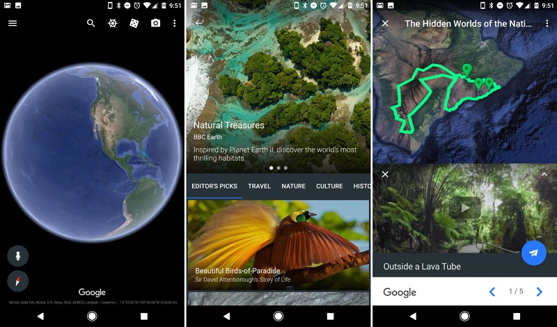 Tudi Android aplikacija je dobila prenovo.