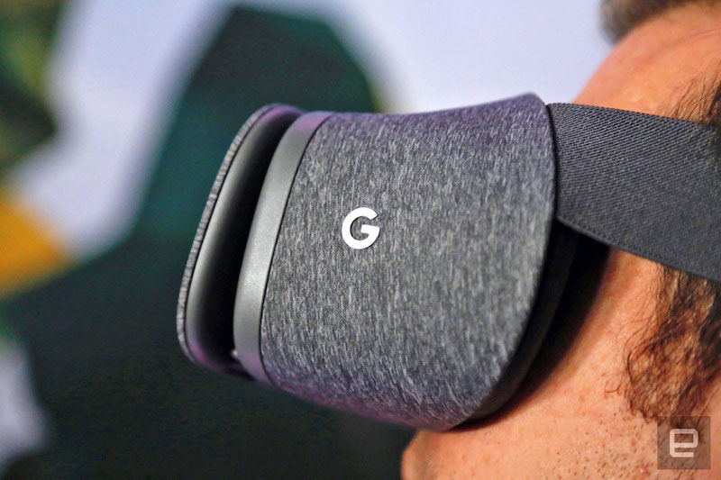 Očala Daydream VR bodo verjetno dobila še kakšno oblikovno novost. Vir: Engadget