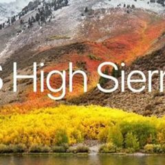 macOS High Sierra je na voljo za namestitev