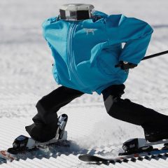V Koreji so se po beli strmini spustili tudi roboti