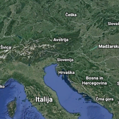 Izmerite razdaljo med vašo hišo in severnim tečajem