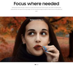 Samsung zavajal s fotografijo, posneto z DSLR aparatom