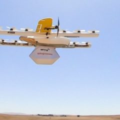Wing pričel s prvimi leti brezpilotnih dostavljalnih letal